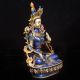 Old Tibet Cloisonne Tibetan Buddhism Statue - - - - White Tara Other Antique Chinese Statues photo 3