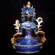 Old Tibet Cloisonne Tibetan Buddhism Statue - - - - White Tara Other Antique Chinese Statues photo 4