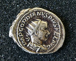 Roman Silver Coin 1 photo