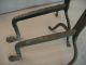 Blacksmith Forged Andirons - 18th Century - Virginia Primitives photo 1