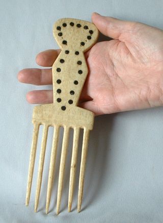 Vintage Bone Comb African photo