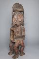 Teke Janus Head Tege Figure,  Congo,  Gabon - African Tribal Arts,  African Figures African photo 3