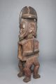 Teke Janus Head Tege Figure,  Congo,  Gabon - African Tribal Arts,  African Figures African photo 6