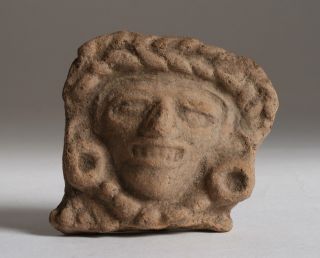 Pre Columbian Mayan - Teotihuacan Pottery Effigy Figure Fragment/ Mexico - Guatemala photo