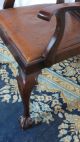 Chippendale Dining Room Chairs Mahogany Claw Foot Vintage Eight Post-1950 photo 9