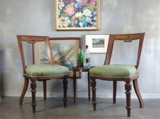 Antique French Klismos Chairs photo