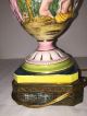 Vintage Capodimonte Hand Painted Porcelain Table Lamp Cherubs & Roman Gods Italy Lamps photo 5