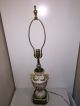 Vintage Capodimonte Hand Painted Porcelain Table Lamp Cherubs & Roman Gods Italy Lamps photo 8