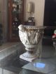 Greek Style Gold Gilt Vintage Antique Decor Porcelain Urn Vase Numbered 777 Urns photo 11