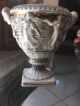 Greek Style Gold Gilt Vintage Antique Decor Porcelain Urn Vase Numbered 777 Urns photo 8