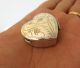 Lovely Solid Sterling Silver Hinged Pill Box Heart Shaped London Ari D.  Norman Boxes photo 5