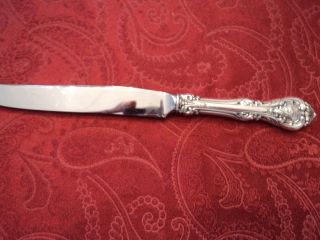 Gorham King Edward Sterling Silver Hh Dinner Knife 8 7/8 