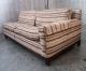 Mid Century Wool Sectional Couch Sofa 3 Piece Vintage Retro Ottoman Walnut Frame Mid-Century Modernism photo 2