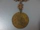Gorgeous Antique Ottoman Folklore Gold - Plated Necklace Huge Coin Year 1905 Rare Islamic photo 8