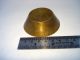 Unique Vintage Islamic Calligraphy Art Collectible Brass Bowl.  G3 - 5 Islamic photo 4