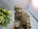 Vtg Hand Carved Wood Figurine.  Sculpture Of An Old Man.  The Traveller Carved Figures photo 11