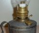Ca.  1890s Miniature Miller Home Center Draft Finger Handle Oil Lamp Great Lamps photo 2