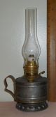 Ca.  1890s Miniature Miller Home Center Draft Finger Handle Oil Lamp Great Lamps photo 8