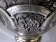 Museum Antique Islamic Persian Silver Vases Marked 84 Poetic Verses Middle East photo 8