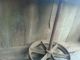 Antique Vtg Industrial Railroad Factory Cart Cast Iron Metal Wheels - Steampunk Other Mercantile Antiques photo 9