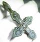 Rare Medieval - Knights Templar Period - Bronze Cross Pendant - Wearable - Mn91 Roman photo 4