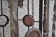 Vtg Huge Hanging Gothic Art Deco Rod Iron Light Fixture Home Garden Decor Chandeliers, Fixtures, Sconces photo 10