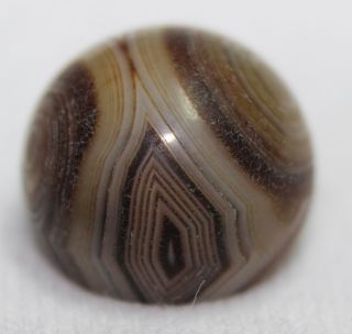 15mm Ancient Persian Assyrian Agate Seal - 3500,  Years Old photo