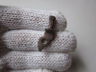 Absolutely Rare Ancient Roman Bronze Amulet photo