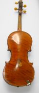 1900 ' S Antique Violin Scroll Carved Tiger Flame Intricate Exquisite String photo 2