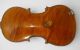 1900 ' S Antique Violin Scroll Carved Tiger Flame Intricate Exquisite String photo 5