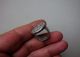 Middle Ages Or Dark Ages Silver Crest Engraved Ring Belongs Crusader Or Knights Other Antiquities photo 3