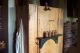 Old Green Paint Chippy & Old Primitive Wood Shelf Primitives photo 5