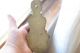 Vintage Brass Lady ' S Hand Letter Holder For Door Not Copy Real One Art Nouveau photo 3