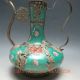 China Porcelain Copper Handwork Old Dragon Phoenix Armored Wine Teapot Teapots photo 3