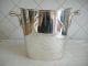 Silver Plated Oval Shaped Champagne/wine Bucket Other Antique Silverplate photo 2