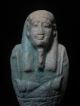 Zurqieh - Ancient Egypt,  Inscribed With Hieroglephs,  Faience Shabti Egyptian photo 1