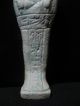 Zurqieh - Ancient Egypt,  Inscribed With Hieroglephs,  Faience Shabti Egyptian photo 2