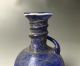 Rare Roman Blue Glass Bottle Roman photo 6