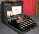 Fabulous Glossy Black Continental Typewriter Of 1931, .  84 Years Old, . Typewriters photo 1