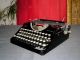 Fabulous Glossy Black Continental Typewriter Of 1931, .  84 Years Old, . Typewriters photo 3