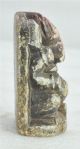 1850s Indian Antique Hand Carved Black Stone God Ganesha Idol Figurine India photo 4