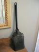 Antique Primitive Americana Folk Art Painting Coal Shovel Ash Scuttle Santa Aafa Primitives photo 5