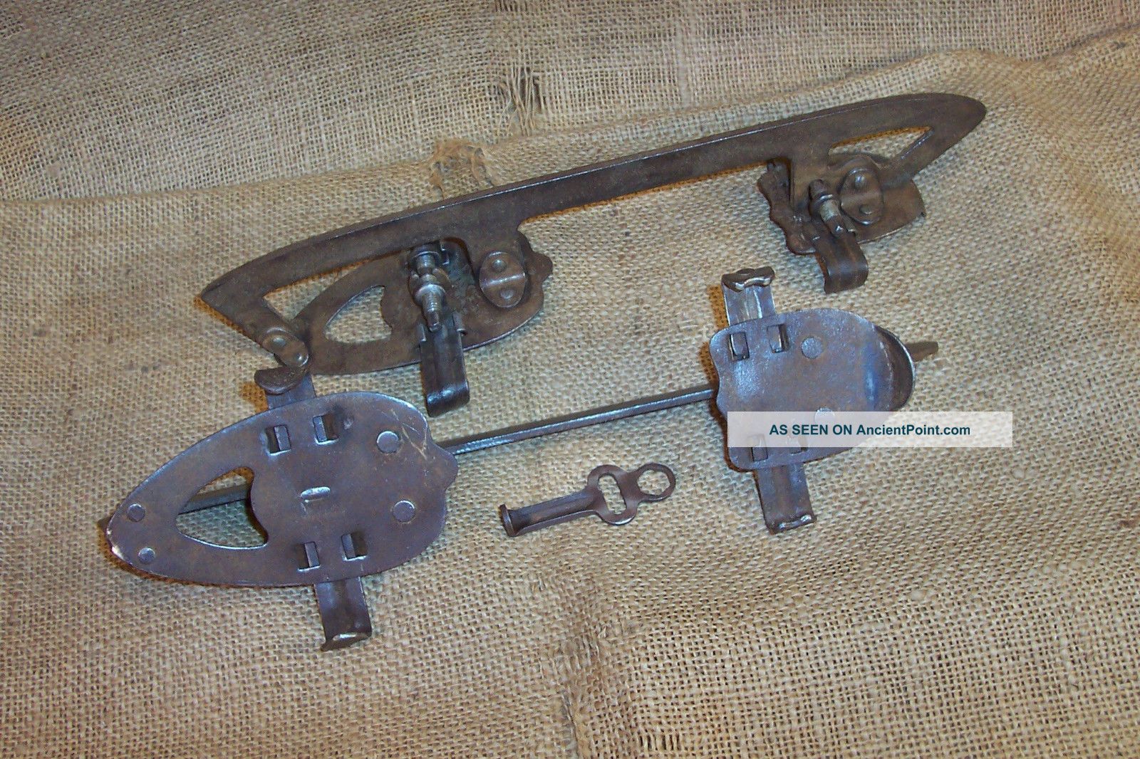 Rare Old Winchester Ice Skates Primitive Antique Outdoor Sports Skating Gear Primitives photo