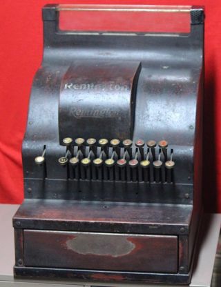 Old Vintage Remington B - 213 89463 Cash Register 1920 ' S ? photo