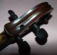 Antique 19th Century Unmarked 3/4 Violin W/hard Shell Case Estate Fresh Find String photo 10