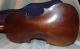 Antique 19th Century Unmarked 3/4 Violin W/hard Shell Case Estate Fresh Find String photo 4