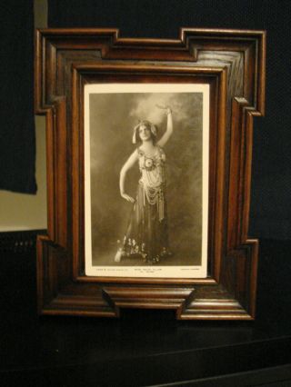 Gorgeous Rare,  Arts & Crafts Edwardian,  Art Nouveau Antique Wood Frame photo