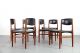 6 Mid Century Dining Chairs By Glostrup Denmark 60s | Danish Modern Teak Stühle 1900-1950 photo 3