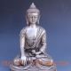 Vintage Tibet Silver Copper Tibetan Buddhism Shakya Mani Statue Other Antique Chinese Statues photo 1