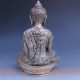 Vintage Tibet Silver Copper Tibetan Buddhism Shakya Mani Statue Other Antique Chinese Statues photo 4